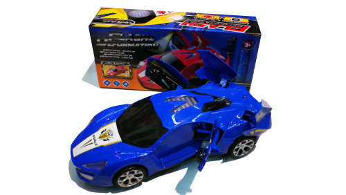 Flash And Deformation Rotating Toy Car