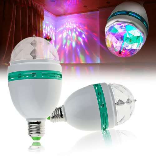 LED MINI COLOR ROTATING LAMP