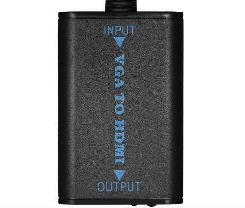 VGA to HDMI Converter (with Audio) - USB Powered
