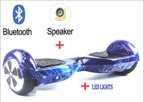 6.5 inch Hoverboard Self Balance Scooter with Led Lights & Bluetooth