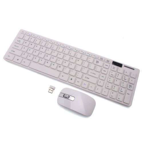 Wireless Keyboard And Mouse Kit With Free Skin Cover