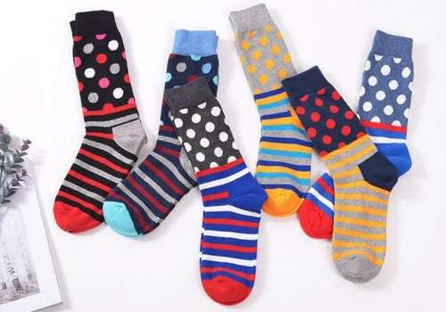 Multi Color Socks (2 pairs)