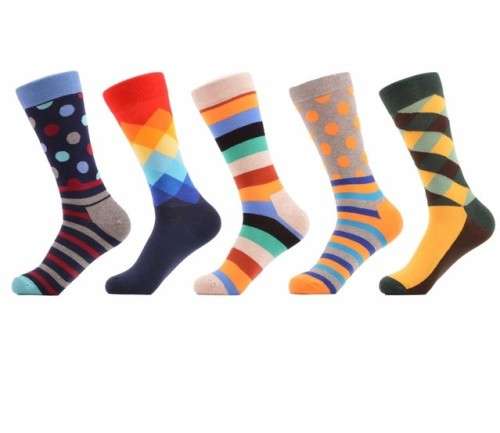 Multi Color Socks (2 pairs)