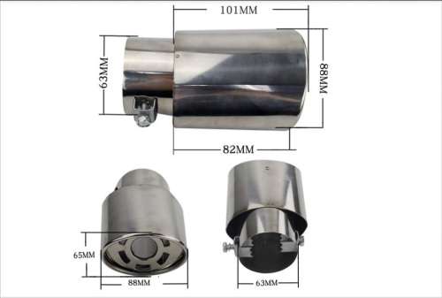 Universal Car Exhaust Muffer Tip