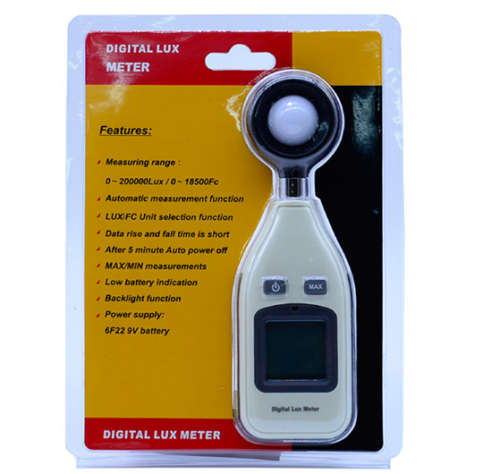 LCD Digital Lux Meter