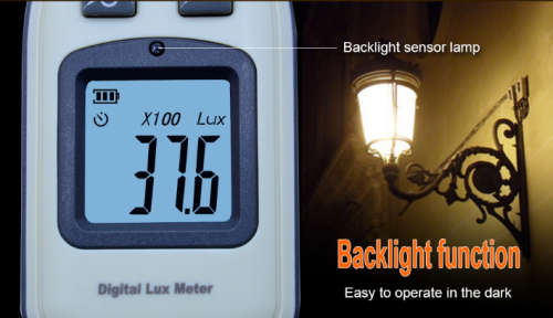 LCD Digital Lux Meter