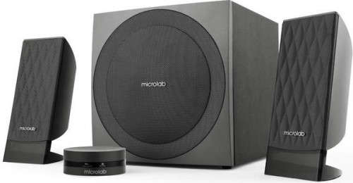 Microlab Just Listen Bluetooth Speakers.
