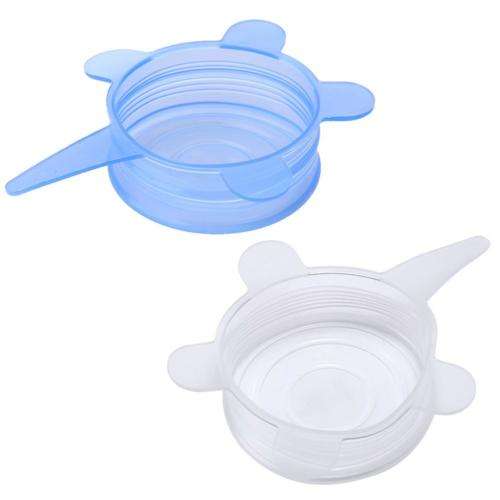 6 Silicone Sealing Lids.