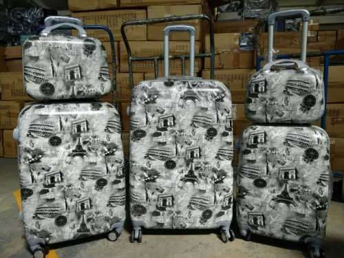 Set of 5 Suitcases Travel Trolley Luggage