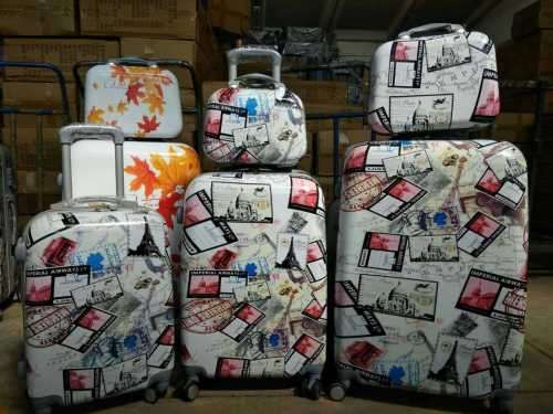 Set of 5 Suitcases Travel Trolley Luggage