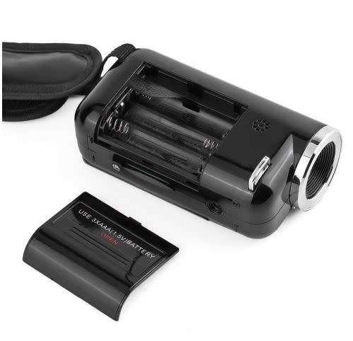DV180 16MP Black Mini Camera Video Camera with 1.5 "TFT Screen 8X Digital Zoom High Speed USB 2.0