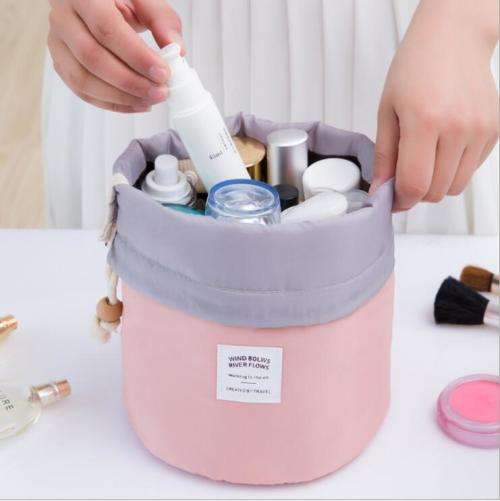HOT STYLE BARREL SHAPD TRAVEL DRESSER POUCH