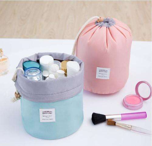 HOT STYLE BARREL SHAPD TRAVEL DRESSER POUCH