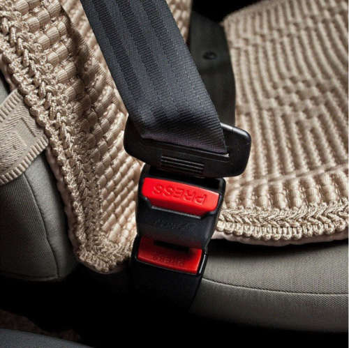 2 Pc Car Seat Belt Clip Extender Safety Seatbelt Lock Buckle Plug Thick Insert Socket