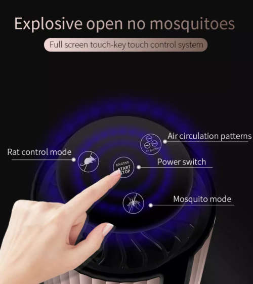 USB Photocatalyst Mosquito Killer Lamp Insect Dispeller..