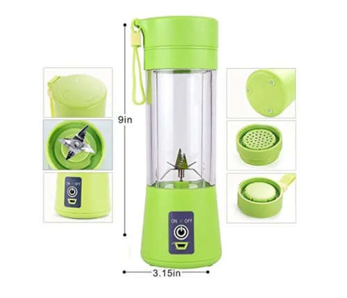 Rechargeable Fruit Blender & Smoothie Maker With USB Port