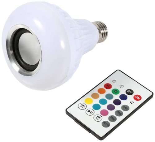 E27 LED RGB Music Bulb with Smart Wireless Bluetooth Speaker