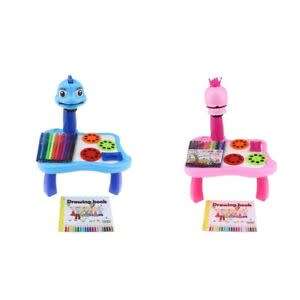 CHILDREN PROJECTOR PAINTING SET (PINK AND BLUE)