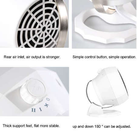 Mini Portable Electric Fan Heater 1800w