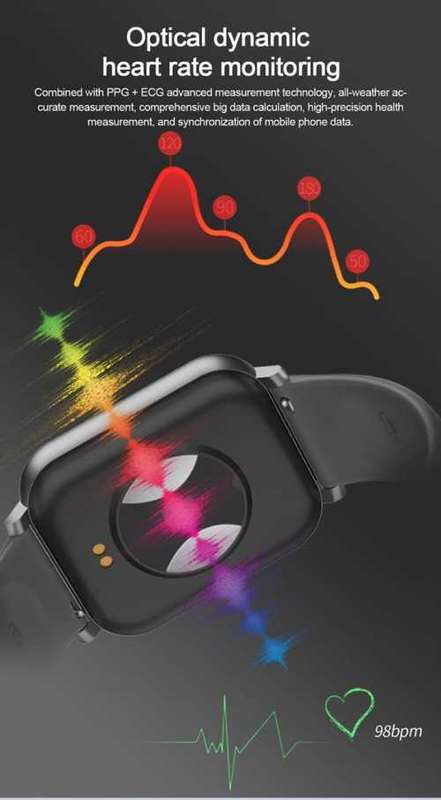ANDOWL Q-916 SMART WATCH WITH ACCURATE TEMPERATURE READING