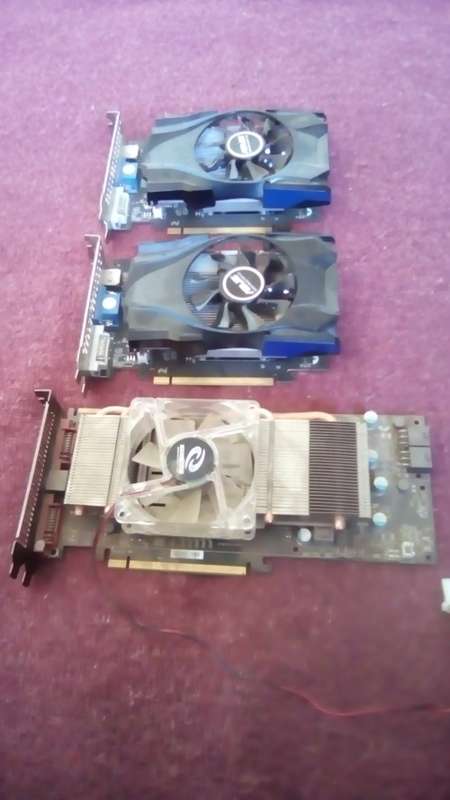 3 X Graphics Cards - Read Carefully