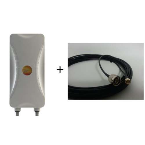 POYNTING Dual Polarised High Gain LTE Antenna (11 dbi) - w/10m cable - Huawei B315, B618