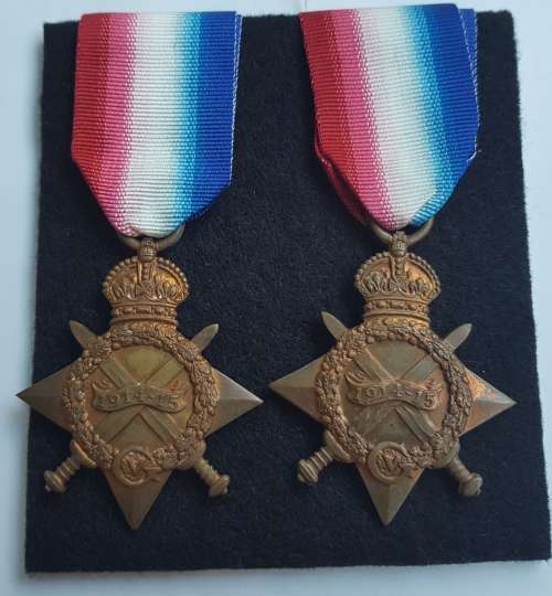 WW1 Medals Watkins Brothers Casualty