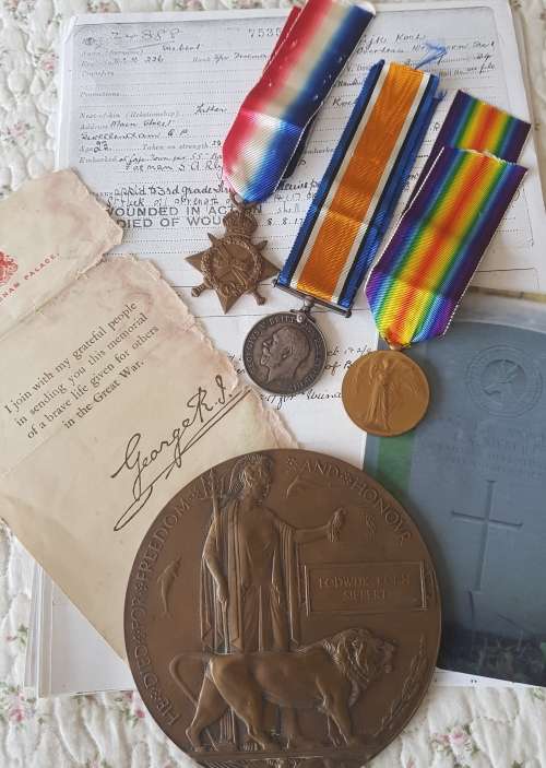 WW1 Trio South African Casualty