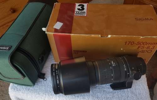 Sigma 170-500mm F5-6.3 APO