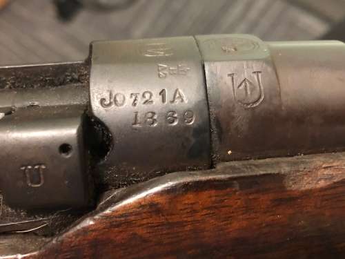 Deactivated non-functional BSA.303 Rifle