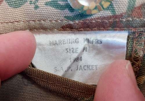 Old SAP Camo Bush Jacket (1984)