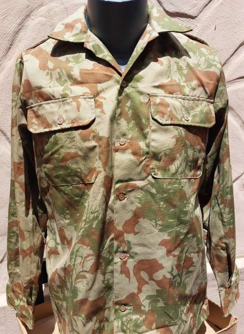 Old Camo Overall long sleeve top 1972