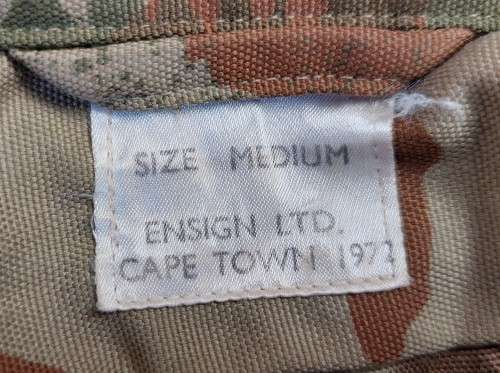 Old Camo Overall long sleeve top 1972