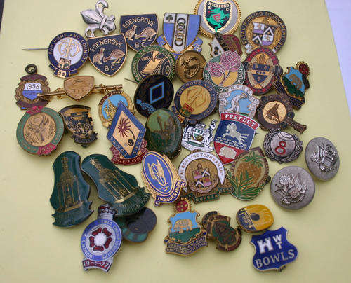 Assorted Bowling badges
