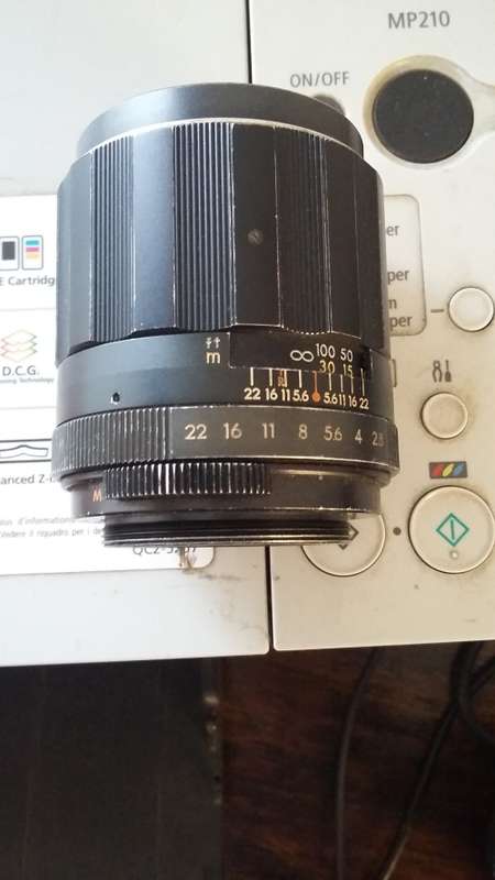 Asahi Super Takumar 105mm F2.8 lens in good condition M42 mount