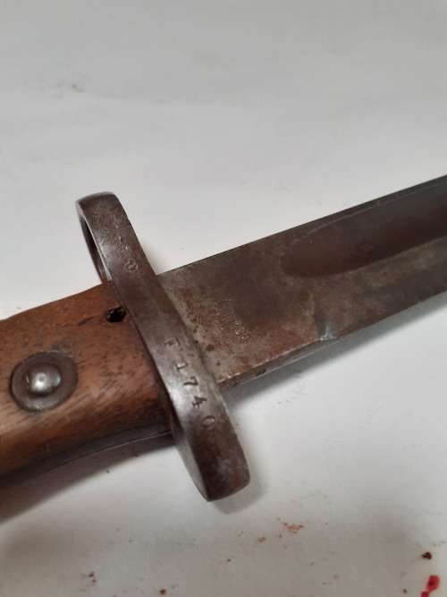 Bayonet used by Union Forces  in German West Africa in 1914