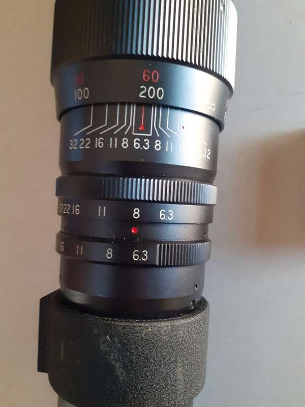 Mamiya Sekor F6.3 400 mm m42 lens