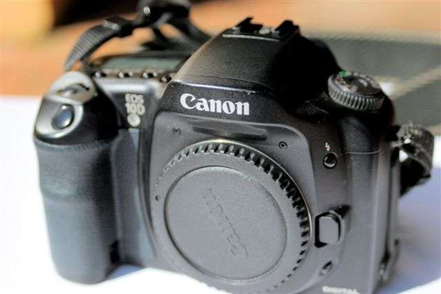 Canon 10d slr body for sale being used on a regular basis, sold as is.