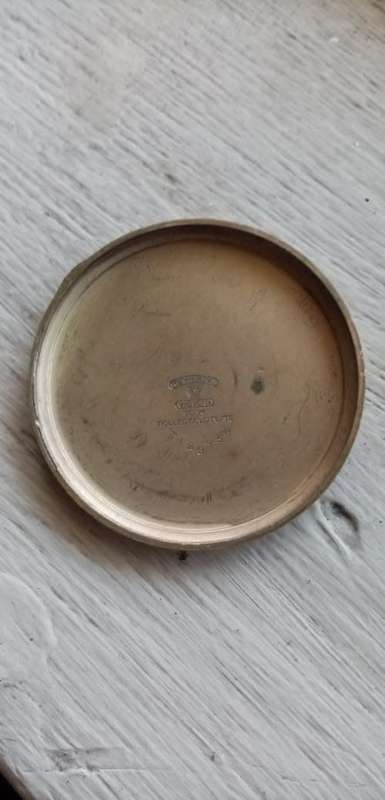 vintage 10k rolled gold elgin pocketwatch