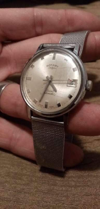 vintage rotary mens watch