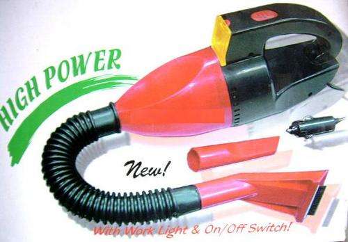 Car Vacuum Cleaner With Powerful Search Light