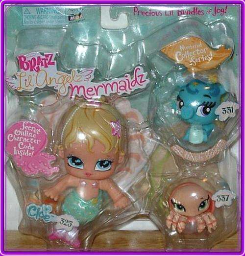 BRATZ BABYZ LIL ANGELZ MERMAIDZ CLOE WITH 2 PETS