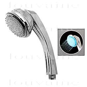 Innovative Illuminated Green LED Light Bathroom Shower Head