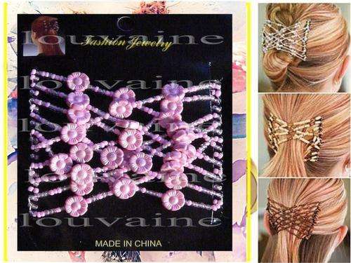 Beautifull and fashionable hair clip comb PINK