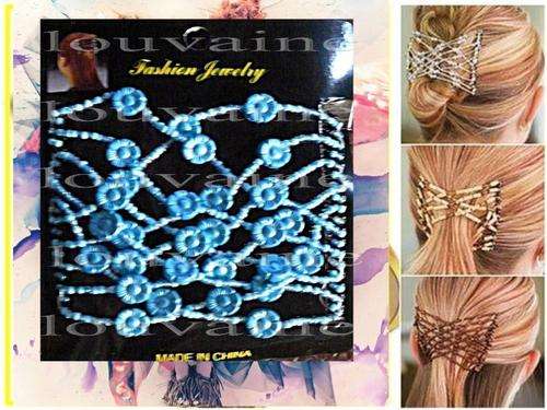 Beautifull and fashionable hair clip comb BLUE