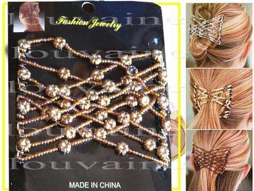 Beautifull and fashionable hair clip comb GOLD