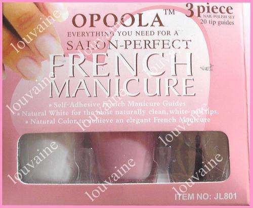 Opoola 3 Pc French Manicure Kit Pink
