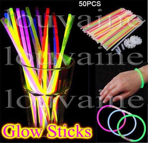 50 pc Bracelet Glow Sticks
