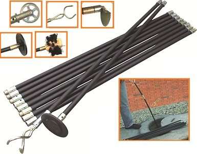 15pcs Drain Rod Set