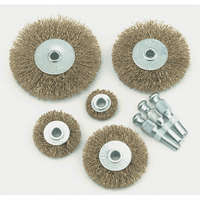 5 pc Wire Wheel and Arbor set